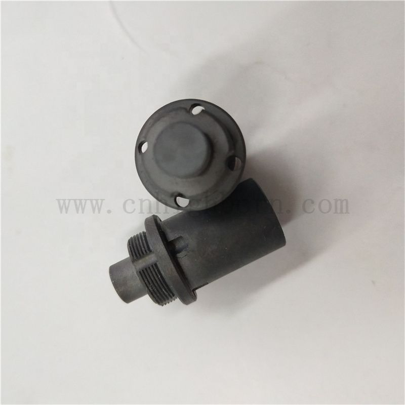 Résistance à haute température Silicon Carbide Sic Ceramic Merting Crucible 