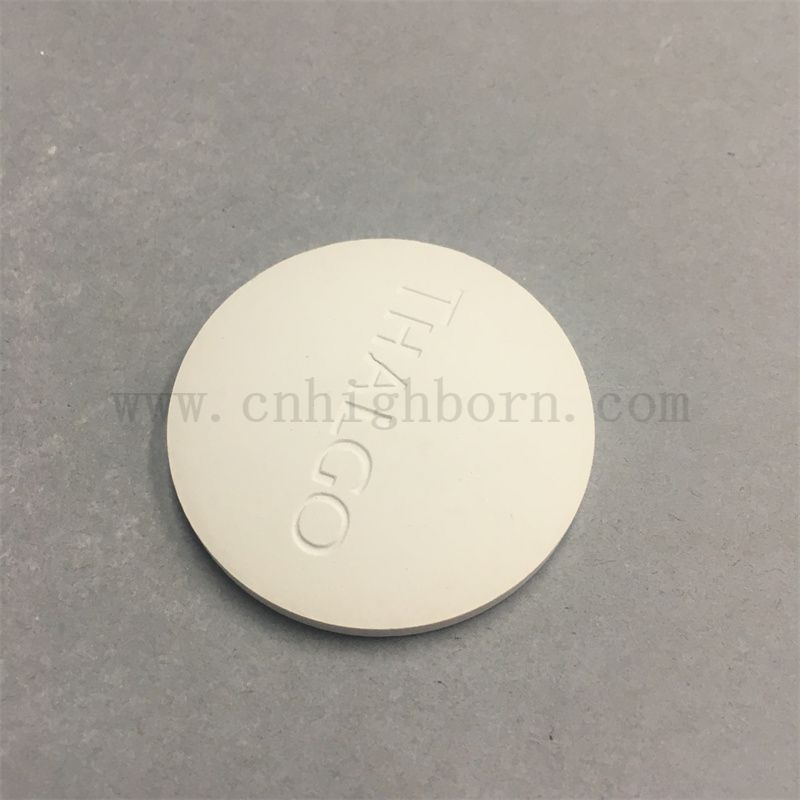 Arôme plâtre plaque de logo à face monomo