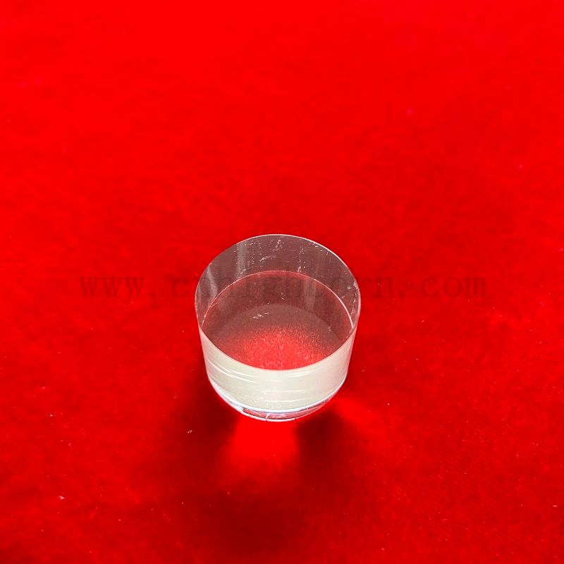 Fenêtre en verre de quartz UV en verre UV en verre UV de silice rond Clean Round Clear Round