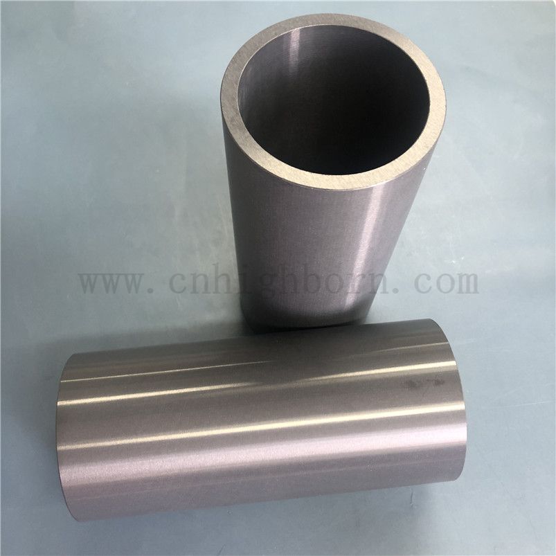 Traitement de la précision Pression de gaz Sinetring Silicon Nitrure Manchons SI3N4 Pipes d'essieu en céramique