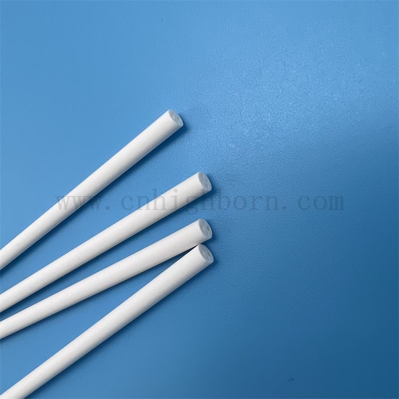 99% de tube d'oxyde de magnésium mgo tubes isolants en céramique tiges pour 2 trous 4 trous