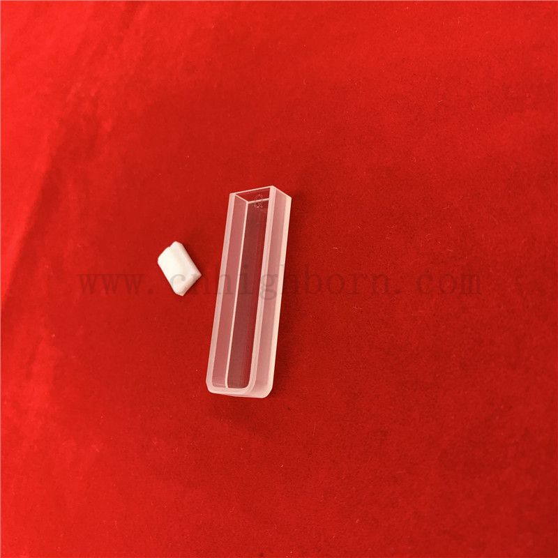 Transmittance UV de laboratoire 1,7 ml Spectrophotomètre CUVETTE 2 COMPRES CELLEMENT DE VERRE OPTIQUE STANDAR