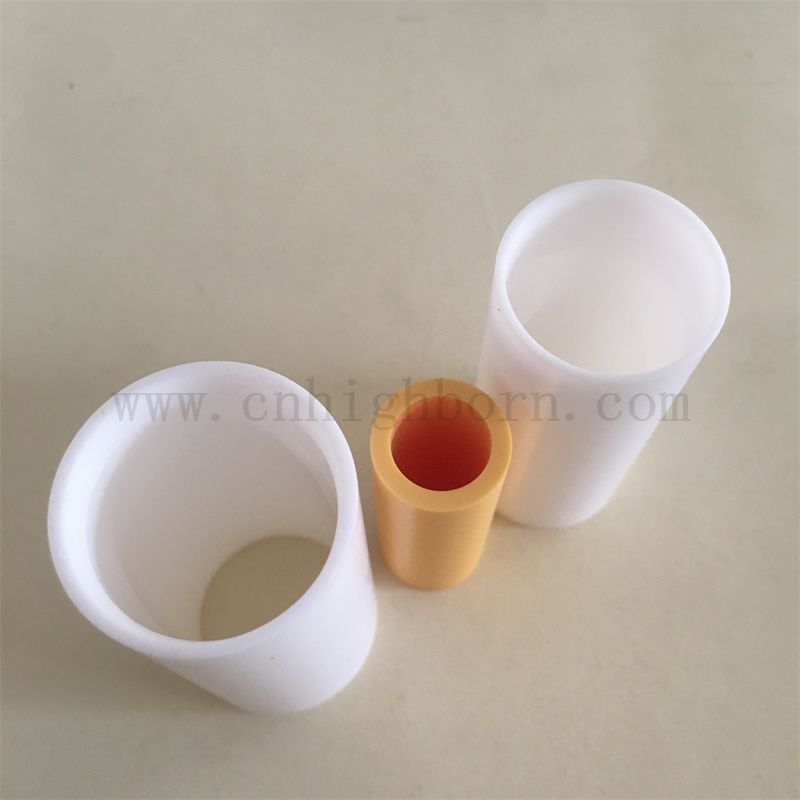 Tubes de zircone MgO personnalisés stabilisées partiellement ZRO2 Pipes en céramique