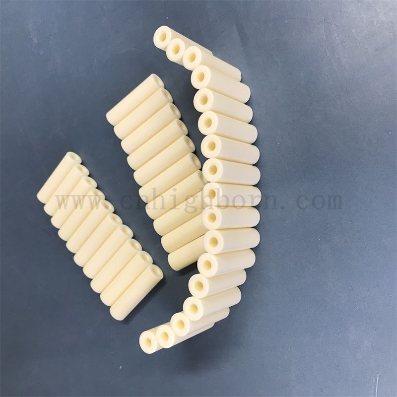 Personnalisé 99% AL2O3 Miroir Polirure Alumine en céramique Isolation Tube