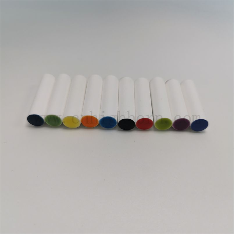 Couleur de voiture vitrée Aromatherapy Stick Essential Huile essentielle Porous Vole en céramique