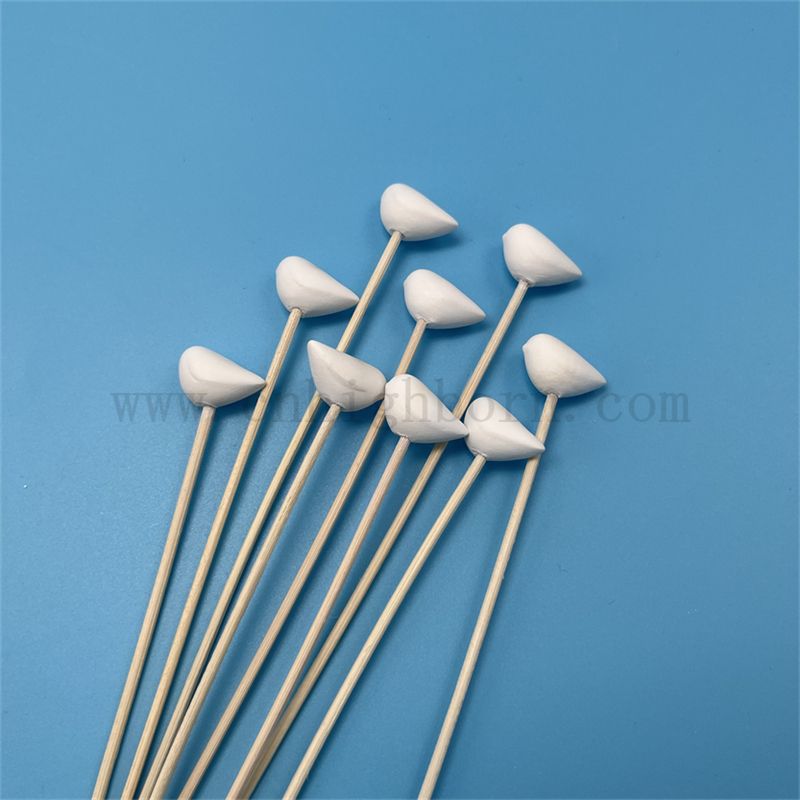 Mini forme personnalisée céramique non parfumée elle-même en plâtre gypse arôme roseau diffuseur oiseau pierre