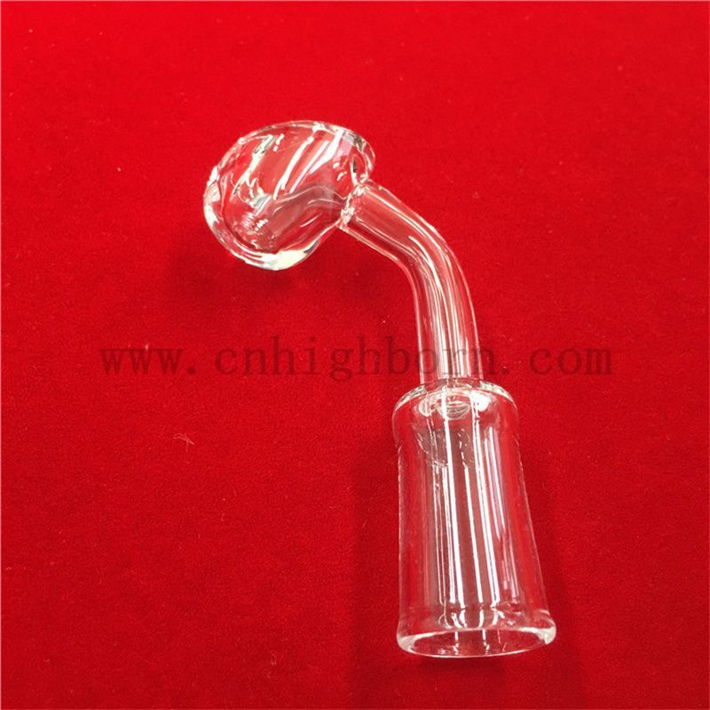 Résistance à haute température inclinée et bangeur en verre de silice fusionné haut de quartz