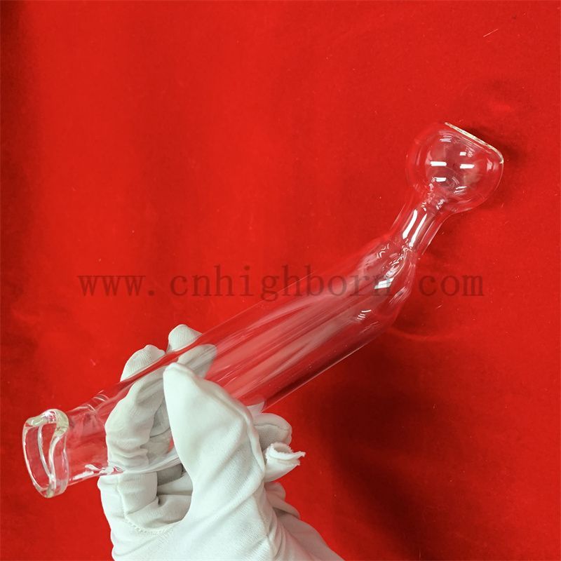 Pièce de silice fusionné transparent personnalisé résistance à la chaleur transparente Extraction de graisses