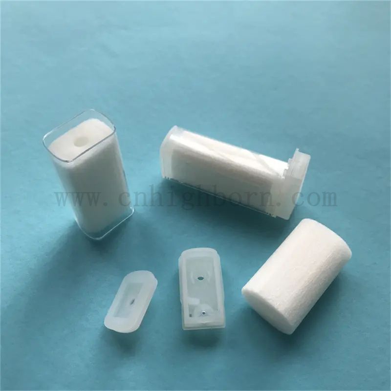 Mousse de fusion chaude sans colle animal de compagnie de stockage d'huile intégrée pour la cigarette électronique 