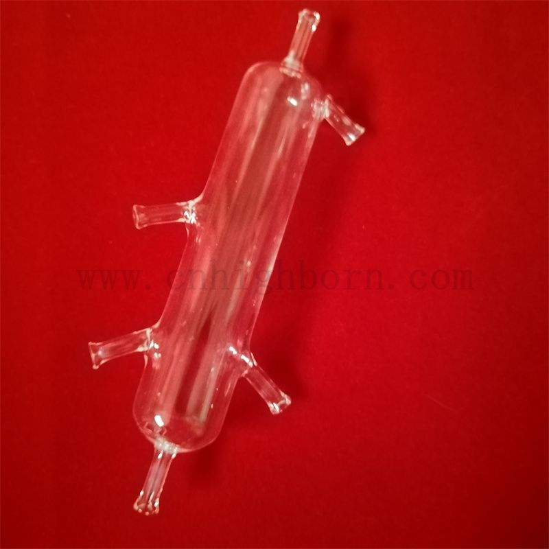 Pyrolyse de digestion en verre transparent à haute pureté de haute pureté