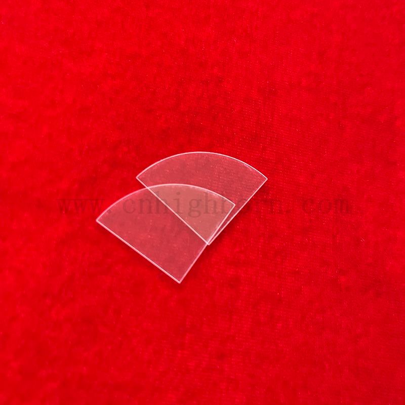 Fenêtre UV de silice fusionnée transparente Plaque en verre de quartz