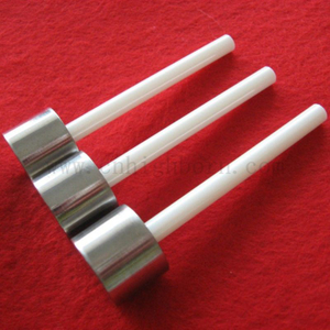 Plongeur de piston en céramique à haute précision personnalisé avec partie métallique