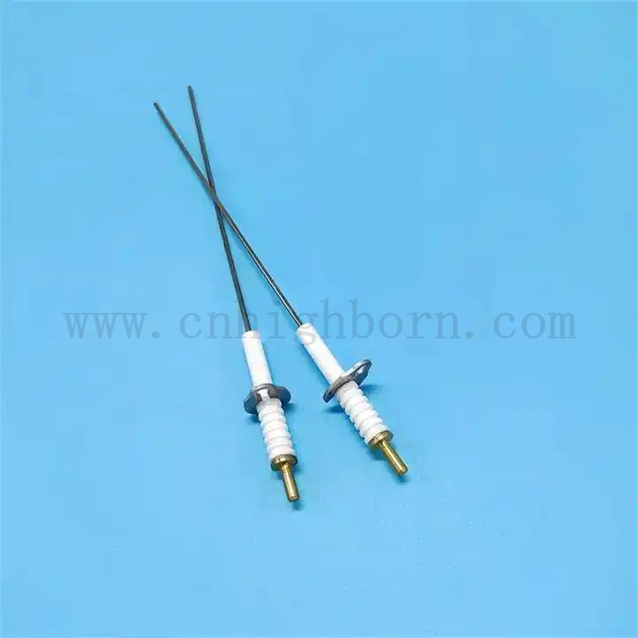 Chauffement d'eau d'électrode en céramique en alumine glacée à 95%.