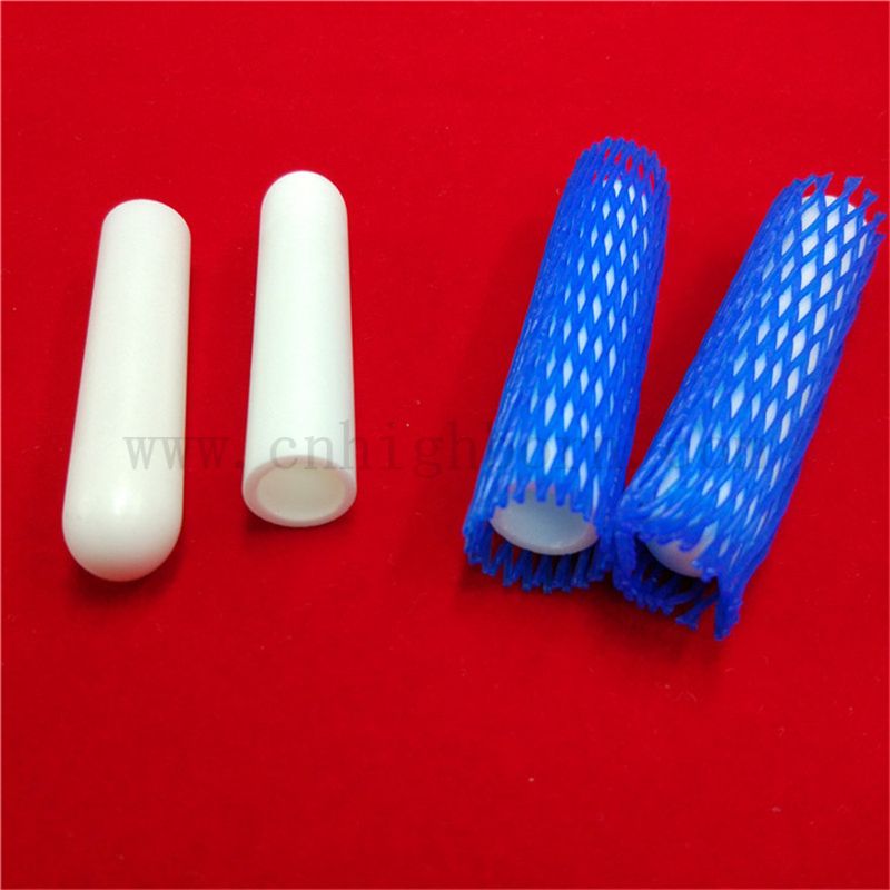 YSZ YTTRIA STABILISE TUBE CERAMIQUE DE ZIRCONIE avec une extrémité fermée