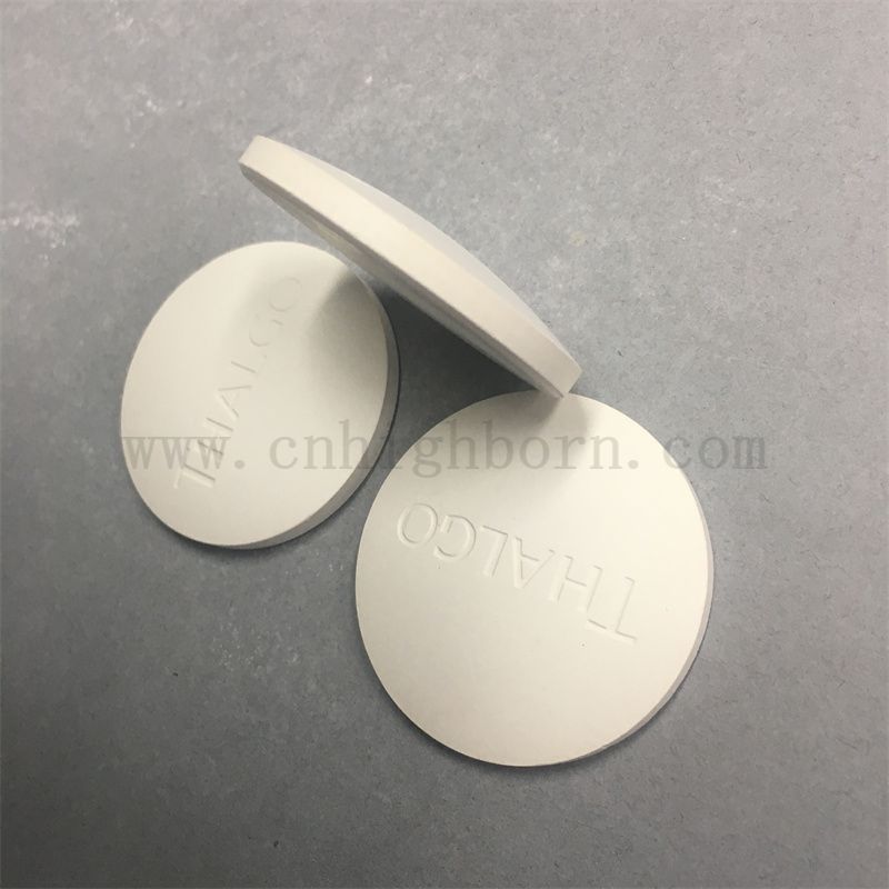 Arôme plâtre plaque de logo à face monomo