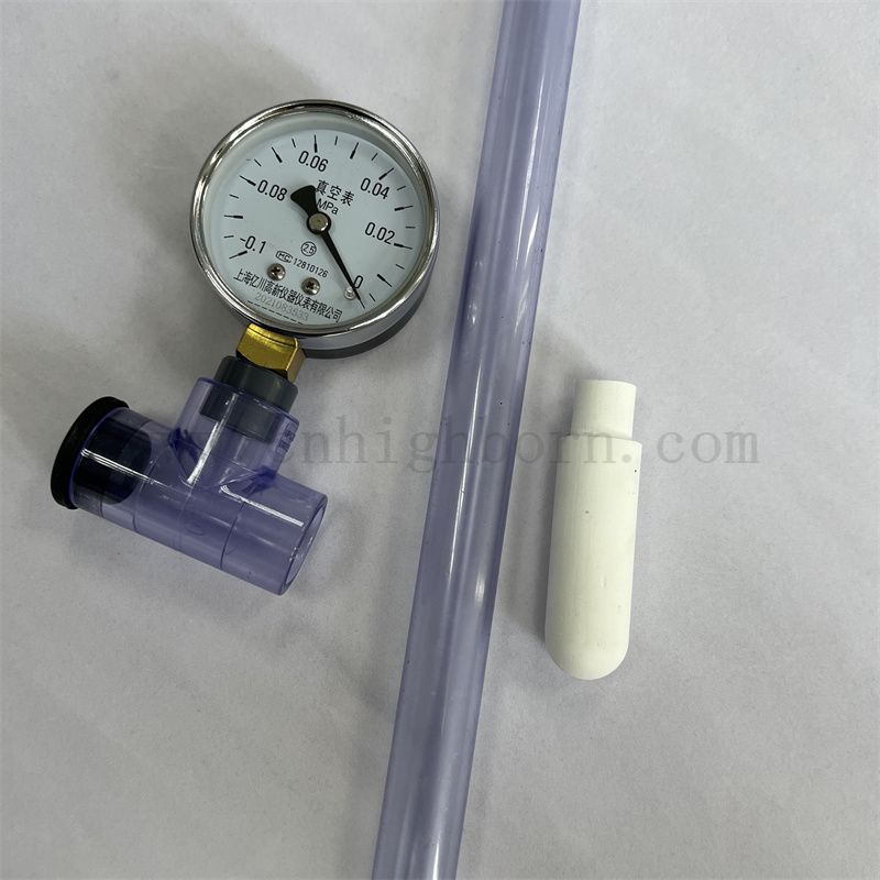 Tensiomètre du sol Porous Alumine en céramique Pipe de sonde avec jauge à vide