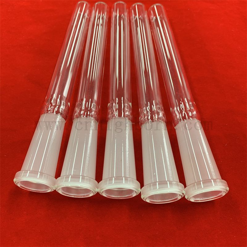 Effacer les extrémités standard de longueur personnalisée en bas de quartz de quartz