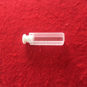 Q114 Cellule standard 2 côtés Transparent ouverture carrée laboratoire UV 10 mm Longueur de chemin Longueur Optical Glass Cuvette
