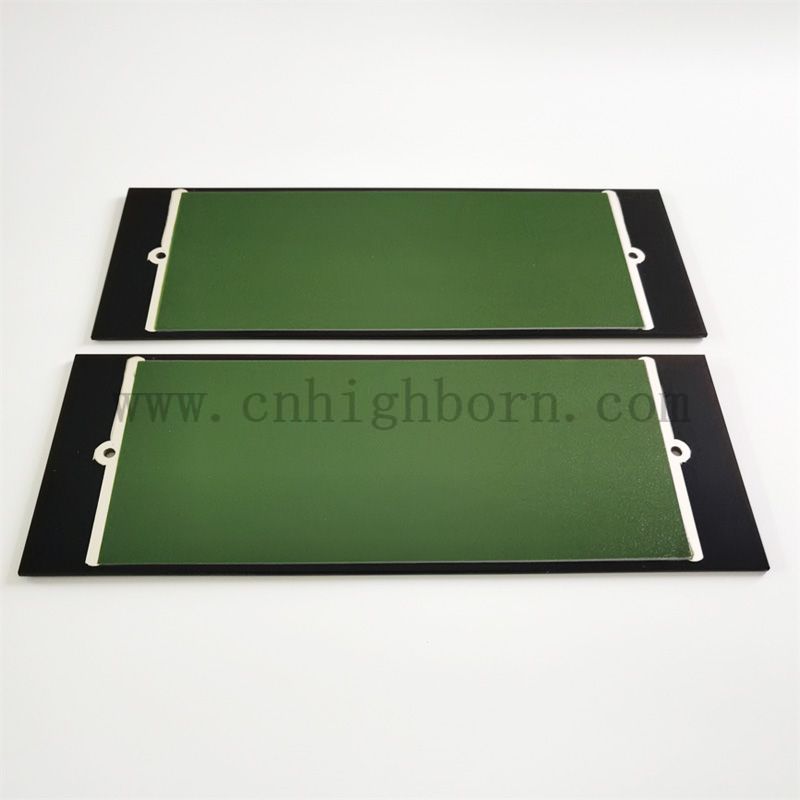 plaque de verre microcristallin