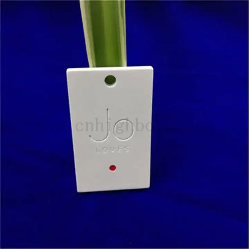 Logo Perme de plâtre en céramique à suspension personnalisée Pierre d'aromathérapie pour le diffuseur d'arôme de voiture