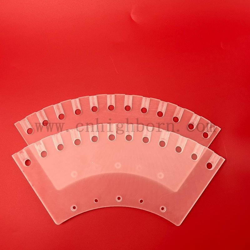  UV Plaque de quartz sur la silice fusionnée personnalisée JGS2