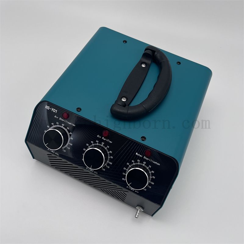 Générateur d'ozone de purificateur d'air portable O3 de haute qualité avec fonction de traitement de l'eau