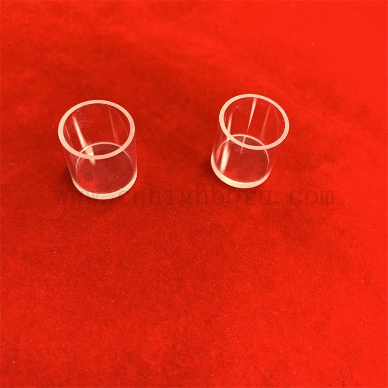 Spectrophotomètre de laboratoire Ultraviolet Transmittance Optical Flow Cell Quartz Glass Cuvette pour analyseur chimique