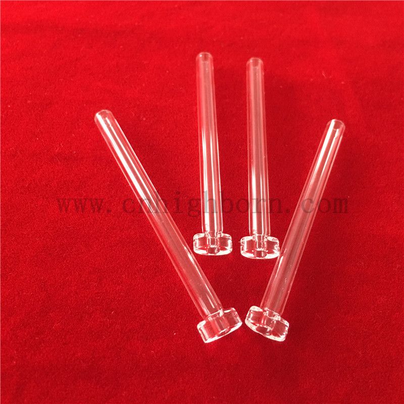 tube de quartz clair 