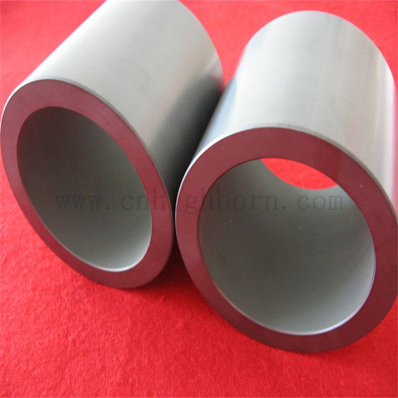 Résistance à haute température à grande température B4C tube de bore en carbure de bore