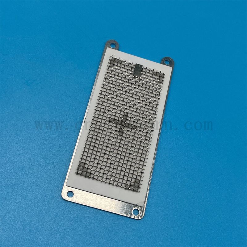 Impression d'écran en métal feuille d'ozone Alumine Céramique O3 Plaque de sortie