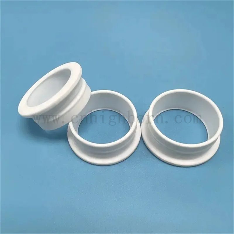 Haute pureté à 99% de laveuse en céramique de nitrure de bore avec manche BN à fente