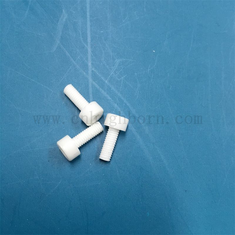 Zircone Vis en céramique Écrou en céramique ZRO2 Boulon en céramique