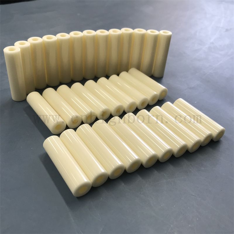 Personnalisé 99% AL2O3 Miroir Polirure Alumine en céramique Isolation Tube