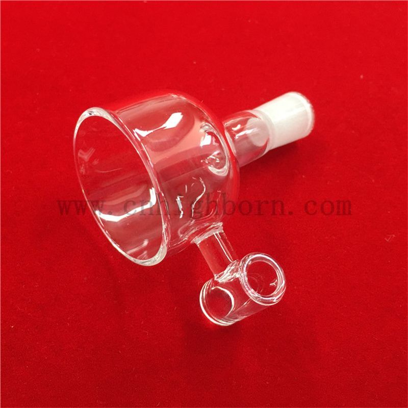 Banger en verre &agrave; quartz transparent