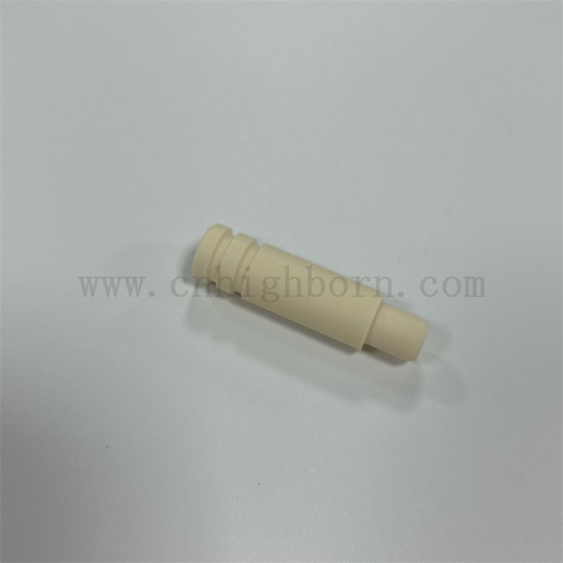 Précision isolante électrique 99 Porcelaine en alumine AL2O3 Tube en céramique avec pas
