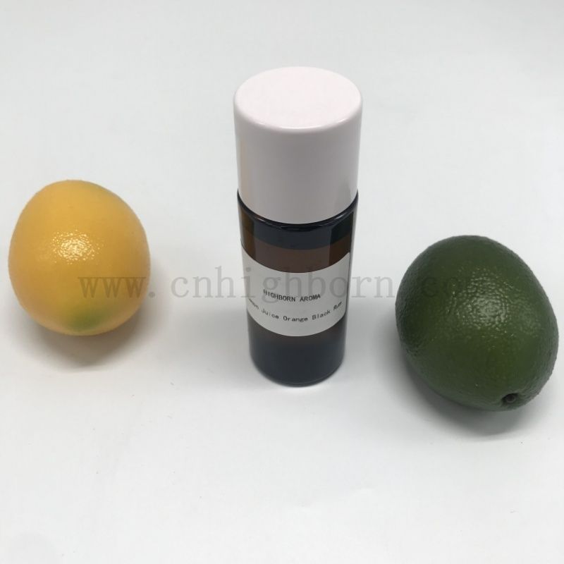 Jus de citron orange noire fruits concentrés fruits saveurs à l'huile de parfum d'huile