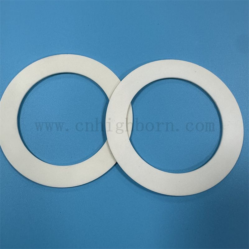 99% Alumina Ceramic Ring Isolateur AL2O3 Cercle Cercle Cercle Rendoir