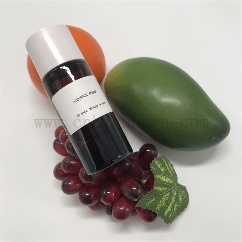 Orange concentré, mangue, vigne fruitement parfum Huile de cerise naturelle Flavour de cerise lèvre Huile essentielle Flavour de qualité alimentaire
