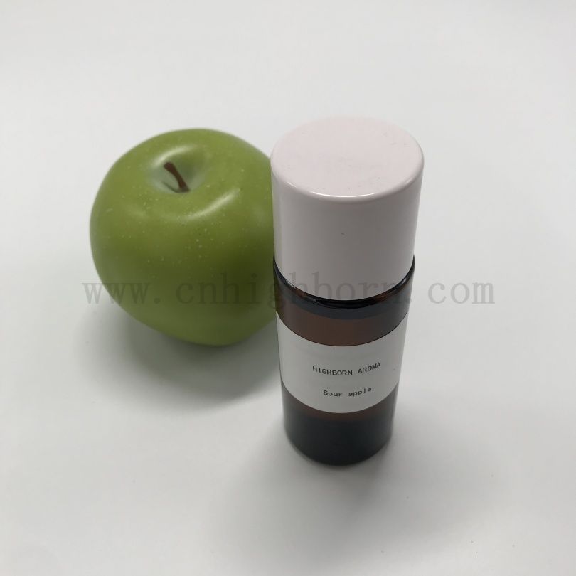 Diverses saveurs Huile essentielle de fruits de pomme acide Pomme concentrée Essence Fragrance Liquide