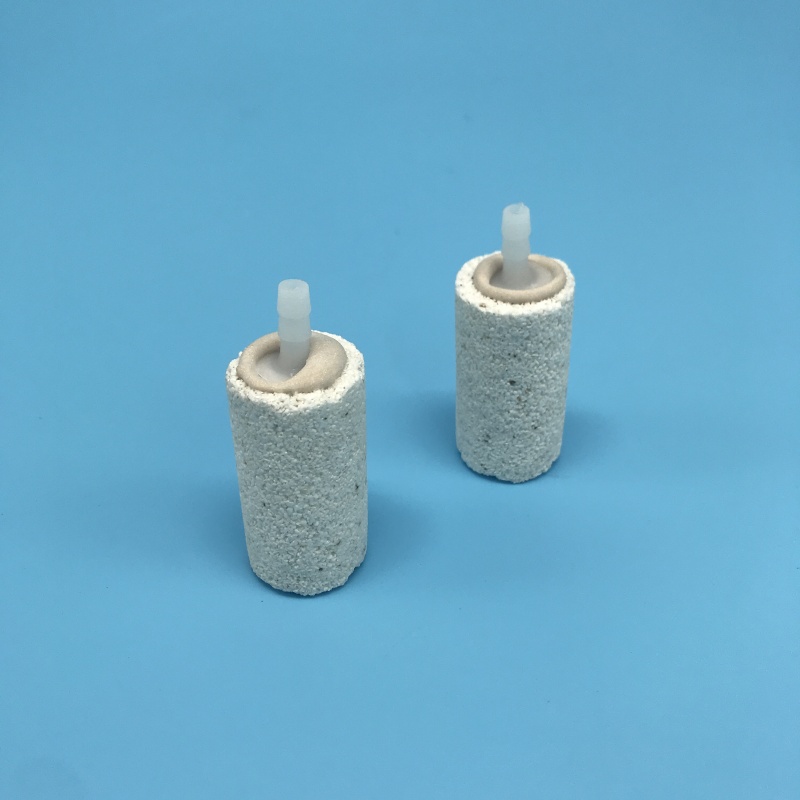 Aquarium Cylinder Air Stone Mineral Bubbles Libérez la pompe de poisson-pêche Airstone Aération Oxygène Diffuseur
