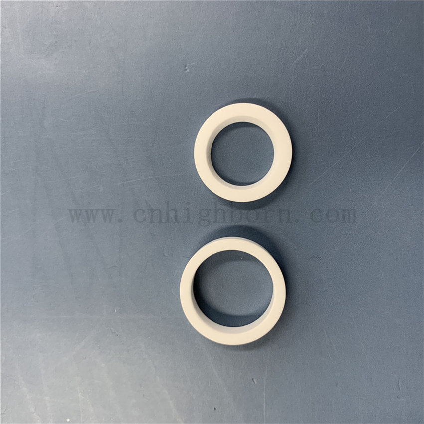Cycle de protection en céramique d'alumine à haute dureté personnalisée Anneau de phoque AL2O3 à 95%