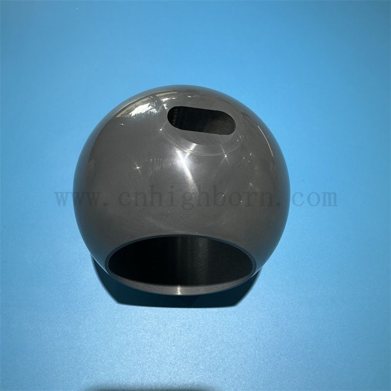 Nitrure de silicium poli si3N4 Valve de billes en céramique