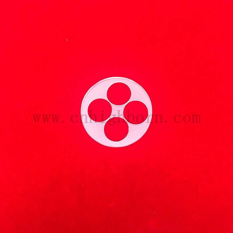 Fen&ecirc;tre en verre de quartz opaque