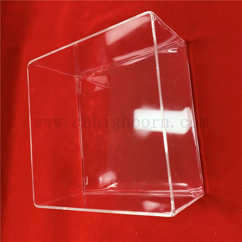 bo&icirc;te en verre transparent 
