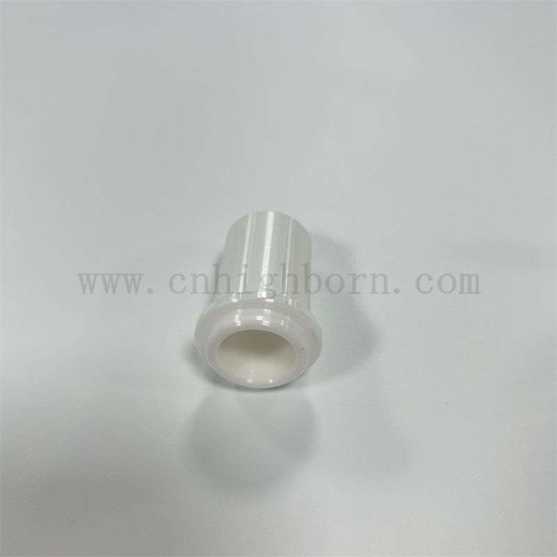 Résistance à l'usure industrielle Zircone en céramique Bouche d'aspiration Bulle Précision Buse céramique / Zircone Pièce céramique