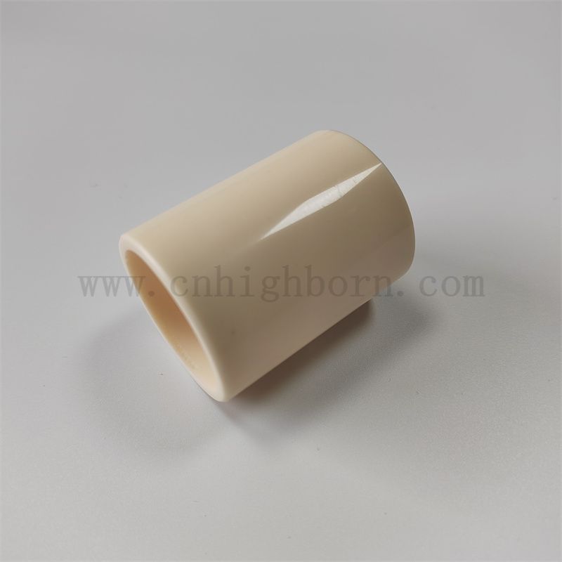 Polissage à haute température à 99,5% Alumine Céramique AL2O3 Tube d'isolant 