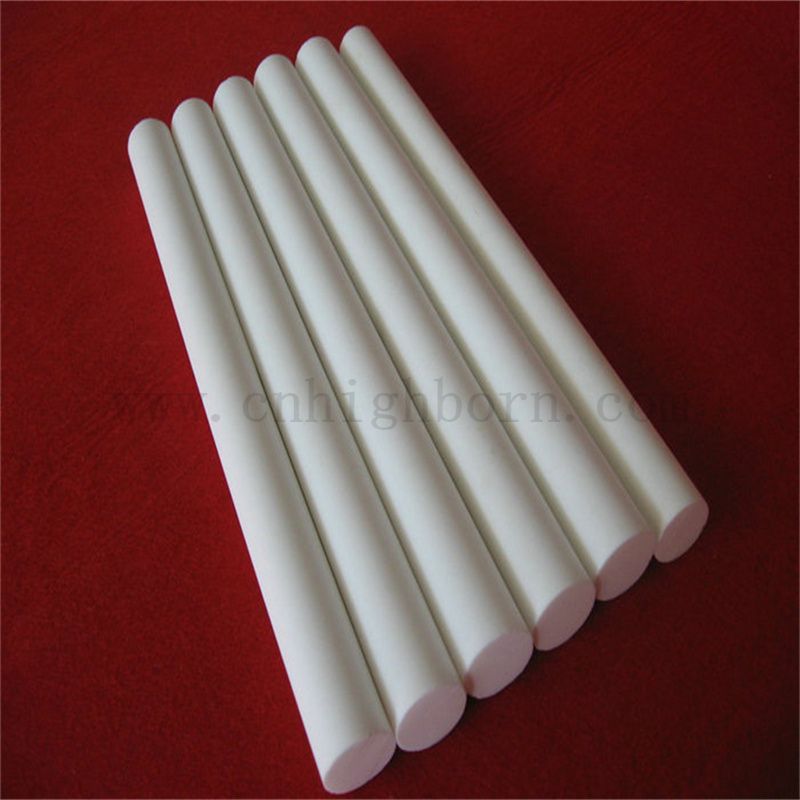 Taille personnalisée haute résistance Isulant macor tige basse densité blanche machinable en verre en verre de céramique 