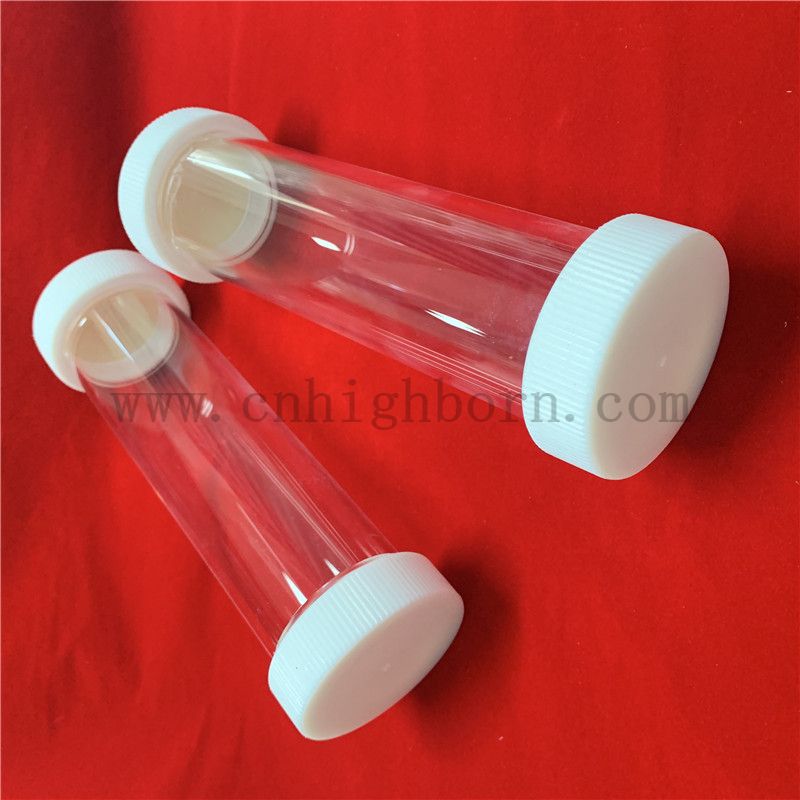 tube en verre de quartz 