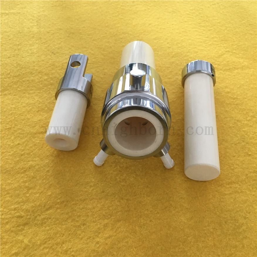 Alumina zirconi sur mesure Plugique en céramique Médecine Liquid Pharmaceutical Pompe Pompe