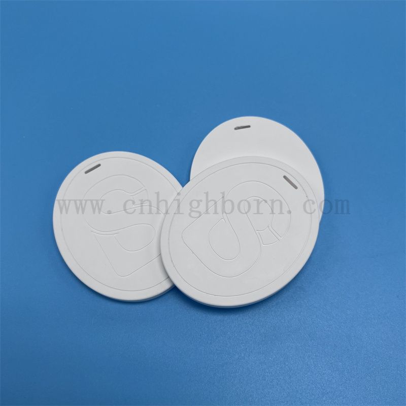 Plaque d'arôme de gypse à logo unique personnalisé Plage de parfum en extension en céramique